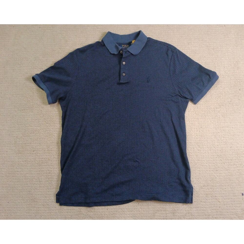 Polo by Ralph Lauren Navy Blue Men's Polo Shirt